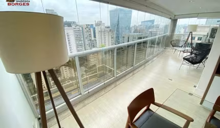 FLAT - VILA NOVA CONCEIÇÃO  - TOTALMENTE MOBILIADO - 80M²