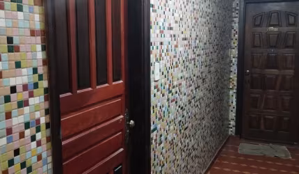 Lindo apartamento com quintal