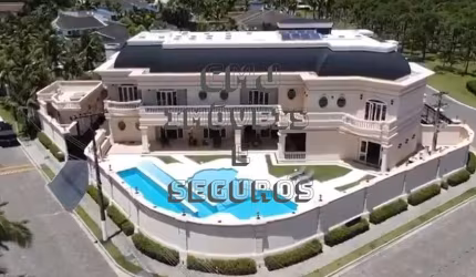 Casa Alto Padrão para Venda em Guarujá, Jardim Acapulco, 8 dormitórios, 8 suítes, 12 banheiros, 12 vagas
