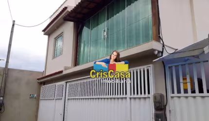 Casa com 3 dormitórios à venda, 89 m² por R$ 200.000 - Recanto - Rio das Ostras/RJ