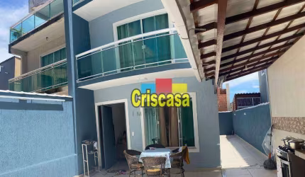 Casa com 3 dormitórios à venda, 117 m² por R$ 600.000,00 - Jardim Bela Vista - Rio das Ostras/RJ