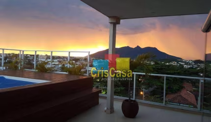 Cobertura à venda, 255 m² por R$ 980.000,00 - Extensão do Bosque - Rio das Ostras/RJ