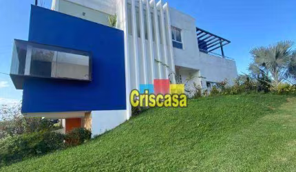 Casa de Alto Padrão com 5 dormitórios à venda, 379 m² por R$ 1.500.000 - Viverde I - Rio das Ostras/RJ