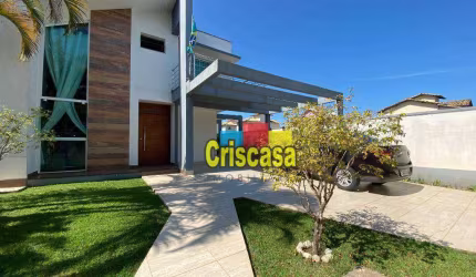 Casa de Alto Padrão com 3 dormitórios à venda, 203 m² por R$ 1.000.000 - Recreio - Rio das Ostras/RJ