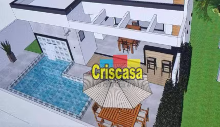 Casa à venda, 266 m² por R$ 1.850.000,00 - Extensão do Bosque - Rio das Ostras/RJ