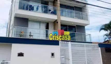 Apartamento com 2 dormitórios à venda, 70 m² por R$ 420.000,00 - Costa Azul - Rio das Ostras/RJ