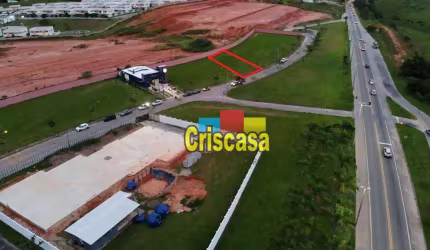 Terreno, 501 m² - venda por R$ 590.000,00 ou aluguel por R$ 9.800,00/mês - Condomínio Alphaville Rio Costa do Sol - Rio das Ostras/RJ