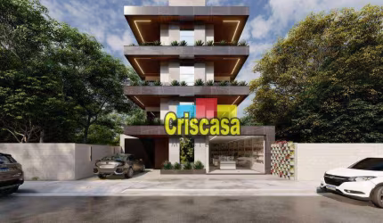 Apartamento com 2 dormitórios à venda, 72 m² por R$ 340.000,00 - Centro - Rio das Ostras/RJ