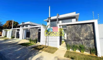 Casa com 3 dormitórios à venda, 75 m² por R$ 380.000,00 - Extensão Serramar - Rio das Ostras/RJ
