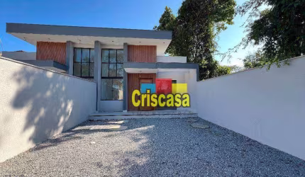 Casa com 3 dormitórios à venda, 90 m² por R$ 440.000,00 - Casa Grande - Rio das Ostras/RJ