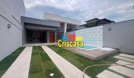 Casa com 3 dormitórios à venda, 112 m² por R$ 690.000,00 - Ouro Verde - Rio das Ostras/RJ