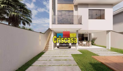 Casa com 3 dormitórios à venda, 90 m² por R$ 515.000,00 - Colinas - Rio das Ostras/RJ