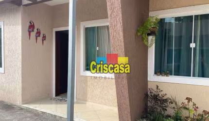 Casa com 2 dormitórios para alugar, 80 m² por R$ 1.430,17/mês - Chácara Mariléa - Rio das Ostras/RJ