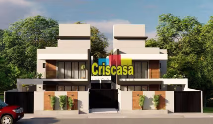 Casa com 3 dormitórios à venda, 108 m² por R$ 530.000,00 - Atlântica - Rio das Ostras/RJ