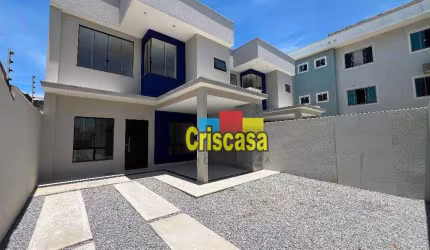 Casa com 3 dormitórios à venda, 135 m² por R$ 790.000,00 - Costazul - Rio das Ostras/RJ