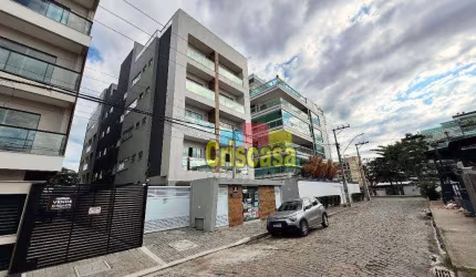 Apartamento com 3 dormitórios para alugar, 70 m² por R$ 3.260,83/mês - Costazul - Rio das Ostras/RJ