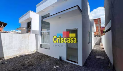 Casa com 2 dormitórios à venda, 65 m² por R$ 320.000,00 - Extensão Serramar - Rio das Ostras/RJ