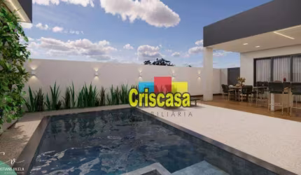 Casa com 3 dormitórios à venda, 229 m² por R$ 1.290.000,00 - Extensão do Bosque - Rio das Ostras/RJ