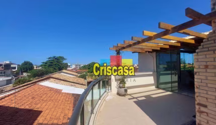 Casa com 3 dormitórios, 113 m² - venda por R$ 580.000,00 ou aluguel por R$ 3.200,00/mês - Ouro Verde - Rio das Ostras/RJ