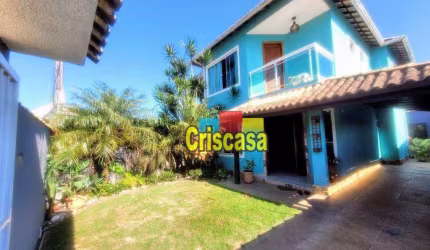 Casa com 3 dormitórios à venda, 115 m² por R$ 600.000,00 - Floresta Da Gaivota - Rio das Ostras/RJ
