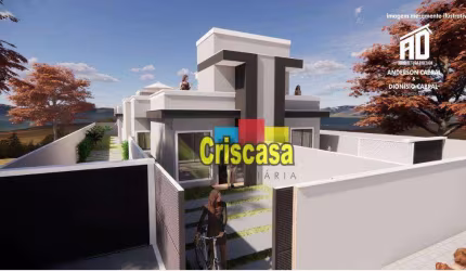 Casa com 2 dormitórios à venda, 55 m² por R$ 370.000,00 - Enseada das Gaivotas - Rio das Ostras/RJ
