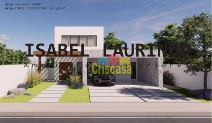 Casa com 3 dormitórios à venda, 210 m² por R$ 1.350.000 - Viverde III - Rio das Ostras/RJ