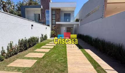 Casa com 4 dormitórios à venda, 205 m² por R$ 1.090.000,00 - Costa Azul - Rio das Ostras/RJ