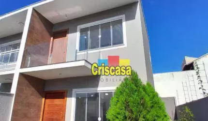 Casa com 2 dormitórios à venda, 88 m² por R$ 420.000,00 - Chácara Mariléa - Rio das Ostras/RJ