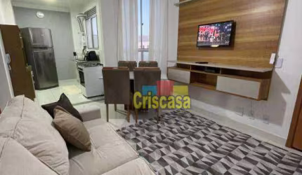Apartamento com 2 dormitórios à venda, 45 m² por R$ 200.000,00 - Atlântica - Rio das Ostras/RJ
