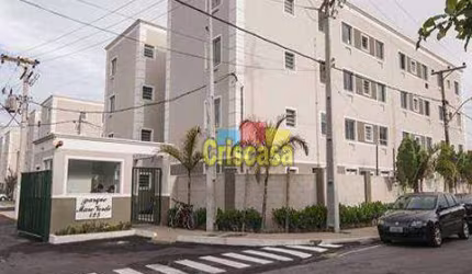 Apartamento térreo com 2 dormitórios à venda, 50 m² por R$ 200.000 - Jardim Mariléa - Rio das Ostras/RJ