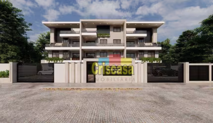 Apartamento com 2 dormitórios à venda, 46 m² por R$ 300.000,00 - Costazul - Rio das Ostras/RJ