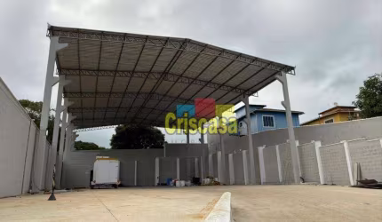 E Galpão, 500 m² - venda por R$ 2.000.000 ou aluguel por R$ 20.000/mês - Mar do Norte - Rio das Ostras/RJ