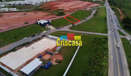 Terreno, 501 m² - venda por R$ 590.000,00 ou aluguel por R$ 9.800,00/mês - Condomínio Alphaville Rio Costa do Sol - Rio das Ostras/RJ