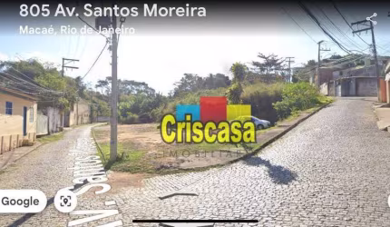 Terreno à venda, 1346 m² por R$ 528.000,00 - Miramar - Macaé/RJ