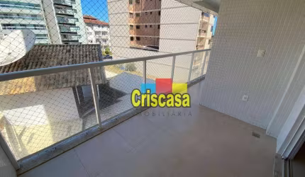 Apartamento com 3 dormitórios para alugar, 120 m² por R$ 5.035,00/mês - Cavaleiros - Macaé/RJ