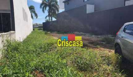 Terreno à venda, 270 m² por R$ 252.000,00 - Vale dos Cristais - Macaé/RJ