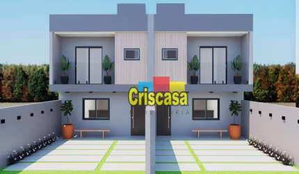 Casa com 2 dormitório à venda, 91 m² por R$ 380.000 - Atlântico Norte - Macaé/RJ
