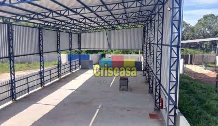 Galpão, 370 m² - venda por R$ 1.200.000,00 ou aluguel por R$ 11.000,00/mês - Botafogo - Macaé/RJ