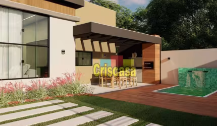 Casa com 3 dormitórios à venda, 140 m² por R$ 690.000,00 - Vale das Palmeiras - Macaé/RJ