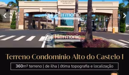 Terreno no Condomínio Residencial Alto Do Castelo, Ribeirão Preto/SP