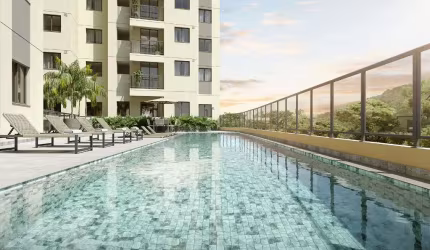 Excelente Apartamento de 1 e 2 quartos com varanda,suíte , vaga e lazer de clube no Centro - Niterói - RJ