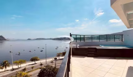Cobertura com 4 dormitórios, 239 m² - venda por R$ 2.500.000,00 ou aluguel por R$ 18.258,00/mês - Charitas - Niterói/RJ