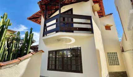 Casa com 3 dormitórios para alugar por R$ 4.024,38/mês - Itaipu - Niterói/RJ