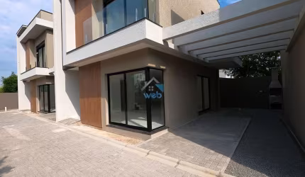 Casa em condomínio fechado com 3 quartos à venda na Rua Paulo Setúbal, 1151, Hauer, Curitiba por R$ 850.000
