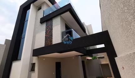 Casa em condomínio fechado com 3 quartos à venda na Rua Jorge de Poli, 113, Xaxim, Curitiba por R$ 850.000