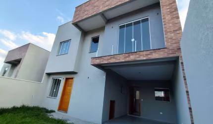 Casa em condomínio fechado com 3 quartos à venda na Rua Paulo de Deus Bessa, 620, São Braz, Curitiba por R$ 820.000