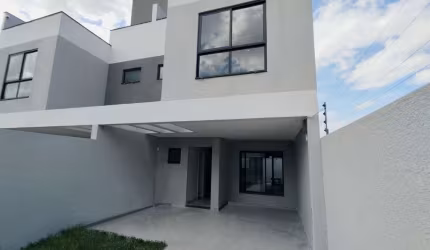 Casa em condomínio fechado com 3 quartos à venda na Rua Doutor Heleno da Silveira, 535, Boqueirão, Curitiba por R$ 930.000