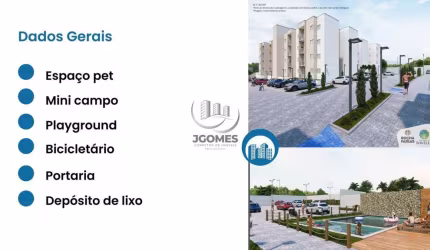 Apartamento para Venda em Campina Grande, Três Irmãs, 2 dormitórios, 1 banheiro, 1 vaga