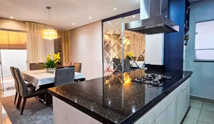 Casa Moderna no Parque União – 1 Suíte, Escritório e Área Gourmet – Alto Padrão