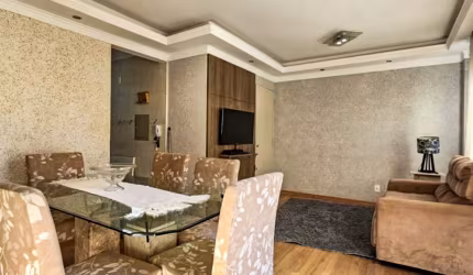 Apartamento térreo mobiliado com 3 dormitórios à venda no Jardim dos Duques – Bauru/SP